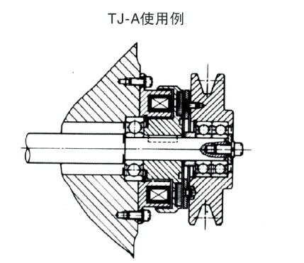 干式單片電磁離合器安裝方法